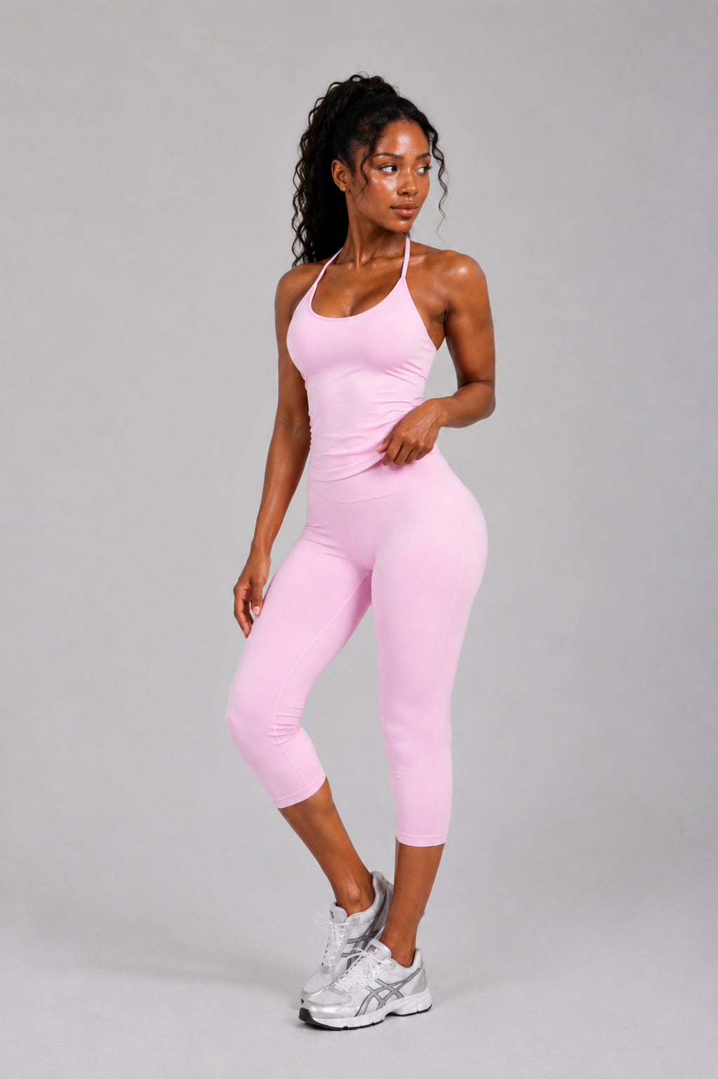 Cotton Candy Capri Set