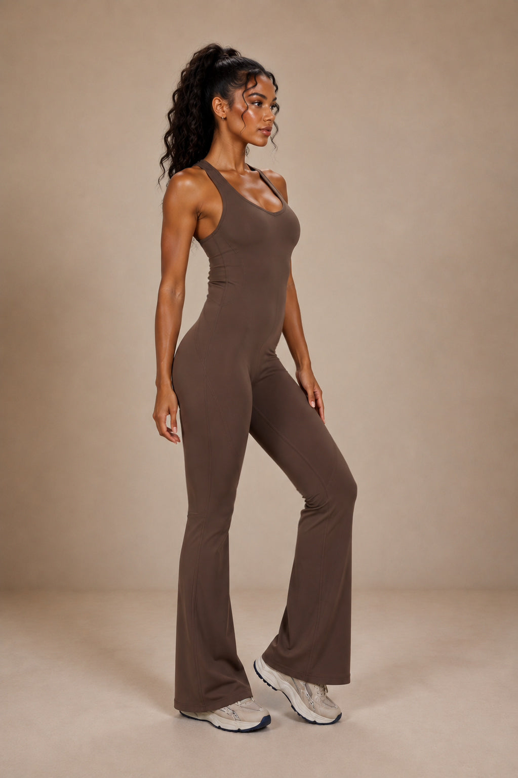 Mace Movae Brown Jumpsuit